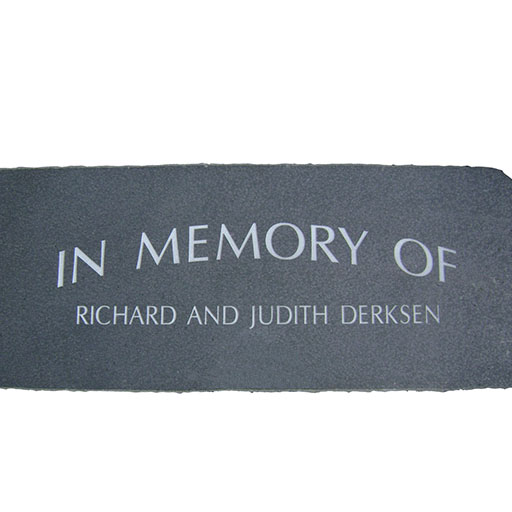 Engraved Granite Bench Top