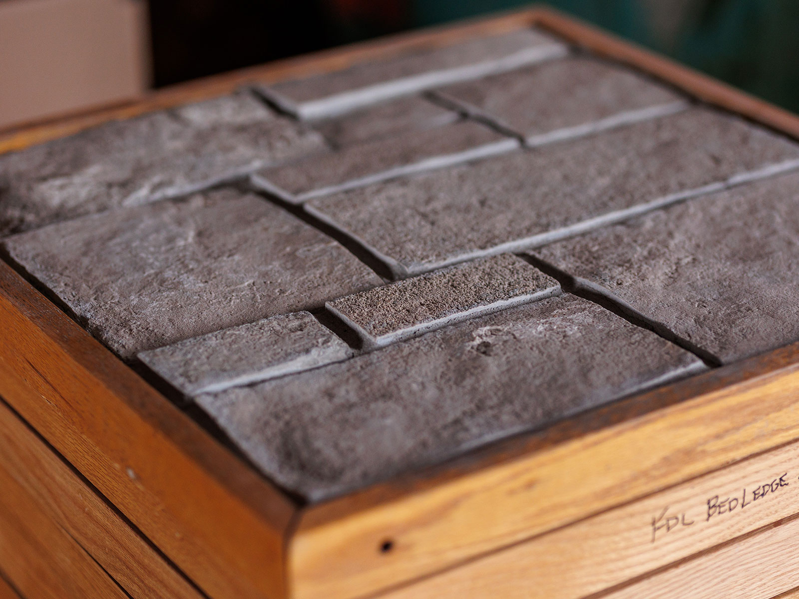 A sample of Rademann veneer stone